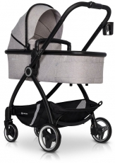 Детская коляска 2 в 1 Euro-Cart Crox 9023-ECC-04, Pearl